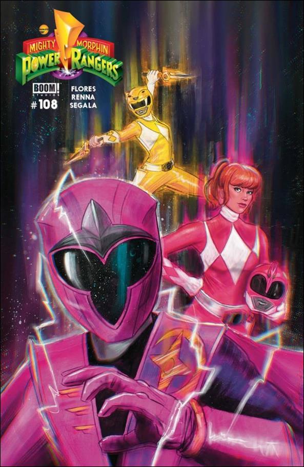 Mighty Morphin Power Rangers issue 108-B Suzi Vilchez Cover
