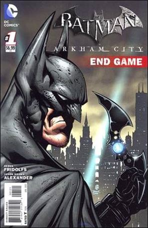 Batman Arkham City: End Game issue 1-B Pat Gleason 1:25 Cover