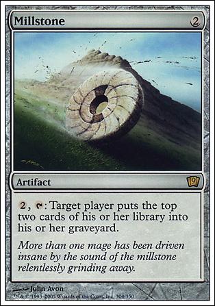 Magic the Gathering: 9th Edition (Base Set) card 304 Millstone