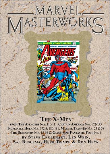 Marvel Masterworks: The X-Men issue 8-B Marble Dust Jacket Vol 134 1/1080