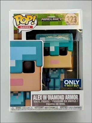 POP! Games figure 323 Alex in Dallas in Diamond Armor