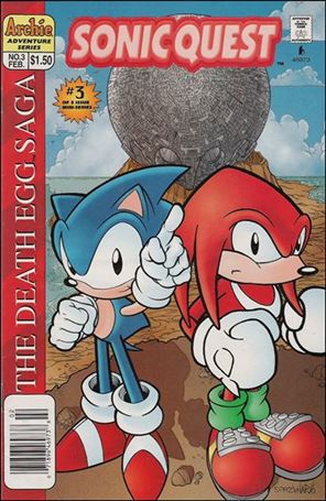 Sonic Quest—The Death Egg Saga Cover Image 2