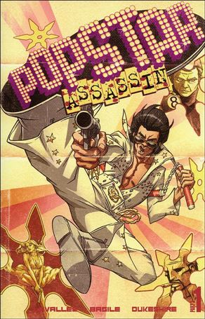 Pop Star Assassin 2 issue 1-E Flying Kick Cover