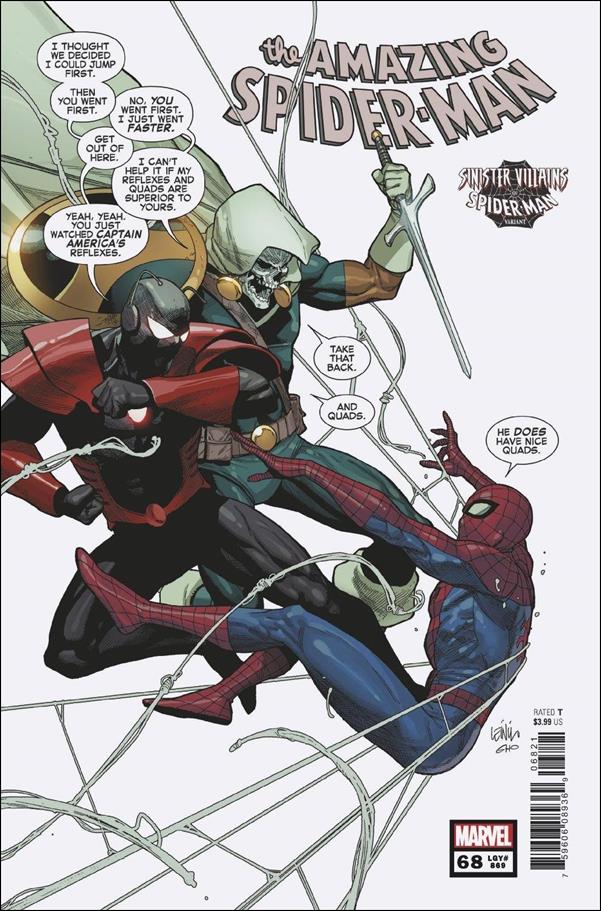 Amazing Spider-Man (2018) issue 68-B Leinil Francis Yu Sinister Villains Cover