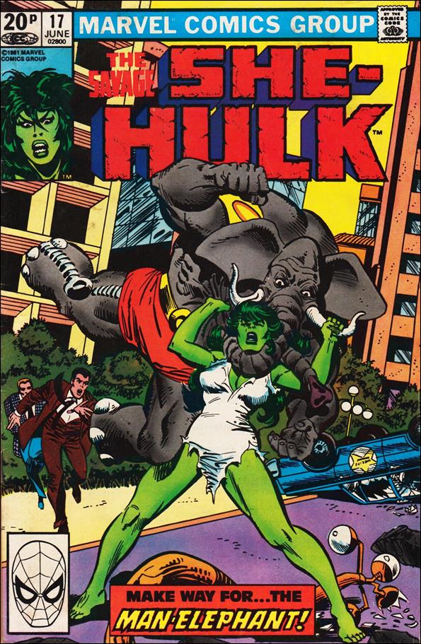 Savage She-Hulk issue 17-B UK Price Cover