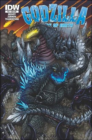 Godzilla: Rulers of the Earth issue 21-B Matt Frank Subscription Cover