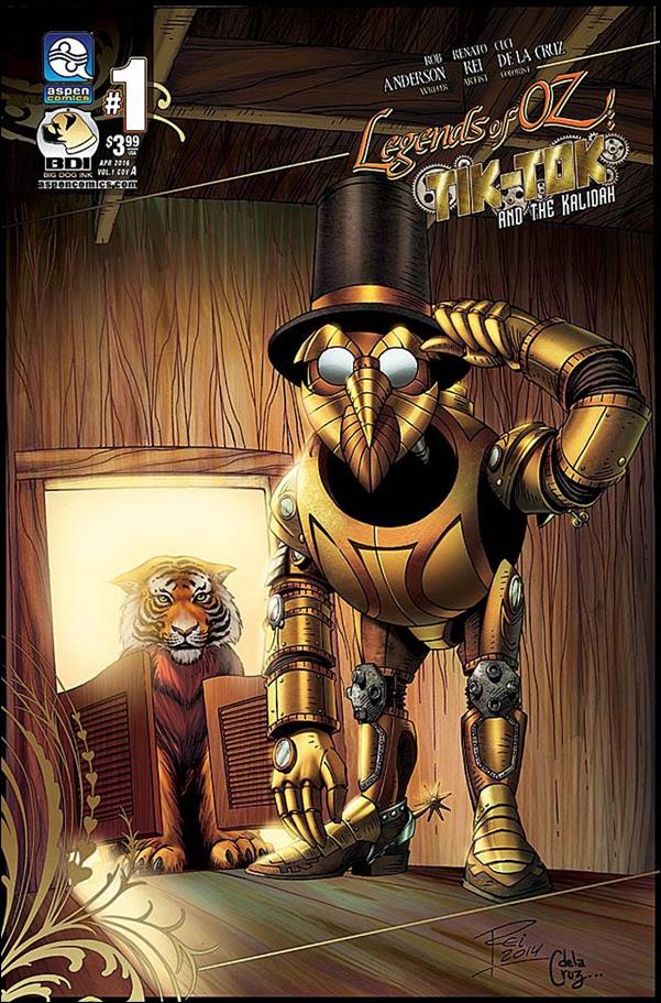 Legends of Oz: Tik-Tok and the Kalidah issue 1 Renato Rei Cover