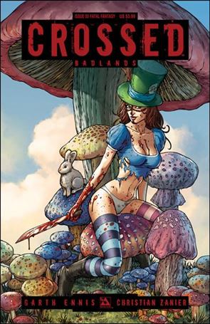 Crossed: Badlands issue 55-D Matt Martin Fatal Fantasy Cover