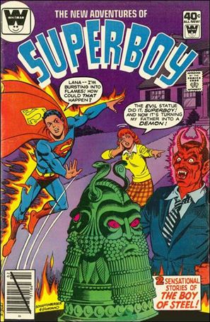 New Adventures of Superboy issue 2-B Whitman Cover