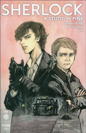 Sherlock: A Study in Pink issue 4 Yifeng Jiang Cover
