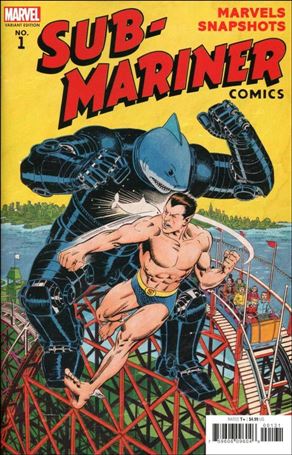 Sub-Mariner: Marvels Snapshots issue 1-B Jerry Ordway 1:25 Cover