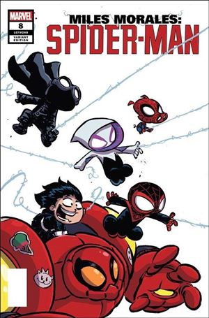 Miles Morales: Spider-Man (2018) issue 8-C Skottie Young Cover 1/1500
