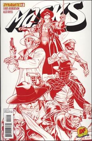 Masks issue 1-T Ardian Syaf Dynamic Forces Blood Red Cover