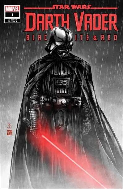 Star Wars: Darth Vader - Black, White & Red issue 1-R Takashi Okazaki Comic Corner Cover 1/800