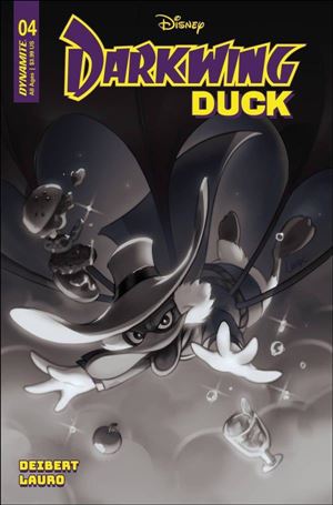Darkwing Duck (2023) issue 4-H Leirix Li 1:15 B&W Cover