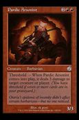 Magic the Gathering: Torment (Base Set) card 105 Pardic Arsonist