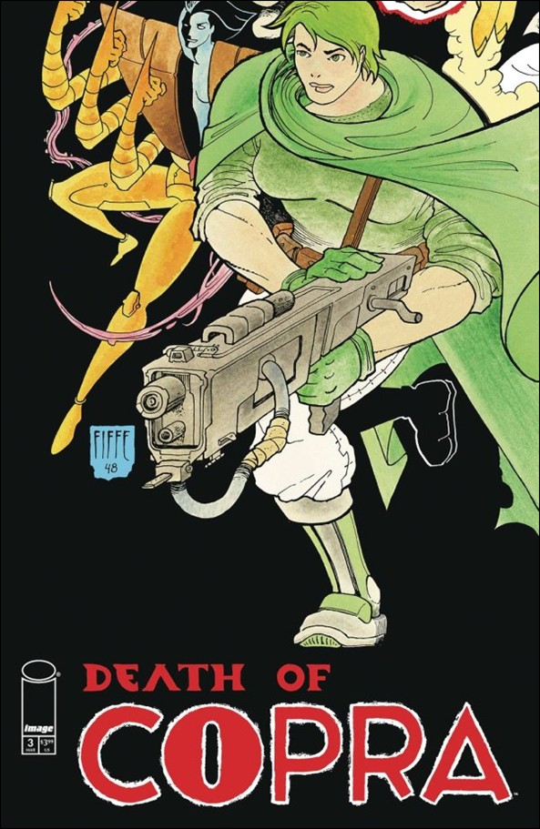 Death of Copra issue 3-C Michel Fiffe Connecting 1:15 Cover