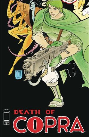 Death of Copra issue 3-C Michel Fiffe Connecting 1:15 Cover