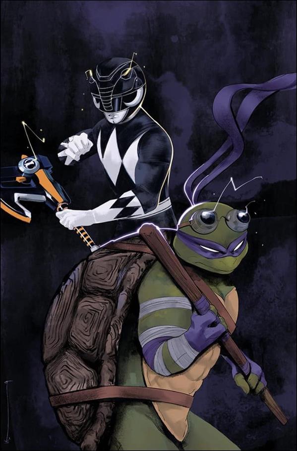 Godzilla vs the Mighty Morphin Power Rangers issue 1-D Helena Masellis Cover