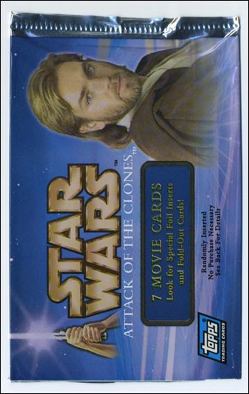 Star Wars: Attack of the Clones card 2-C Sealed Hobby Pack - Obi-Wan