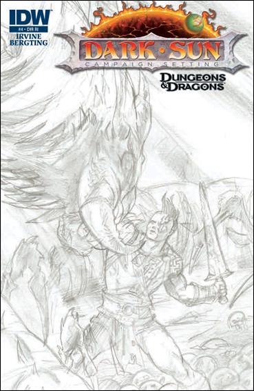 Dark Sun issue 4-B 1:10 Sketch Cover