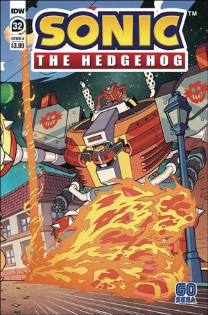 Sonic the Hedgehog (2018) issue 32 Tracy Yardley Cover