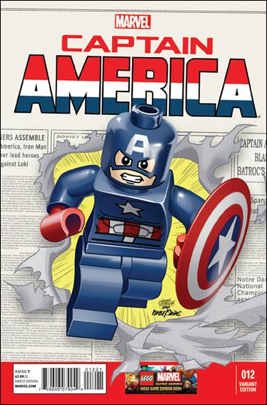 Captain America (2013) issue 12-B Leonel Castellani 1:25 LEGO Cover