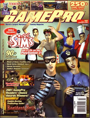 GamePro issue 166 Newsstand Edition