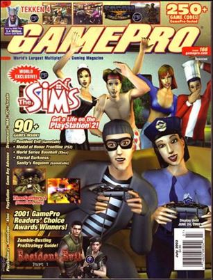 GamePro issue 166 Newsstand Edition