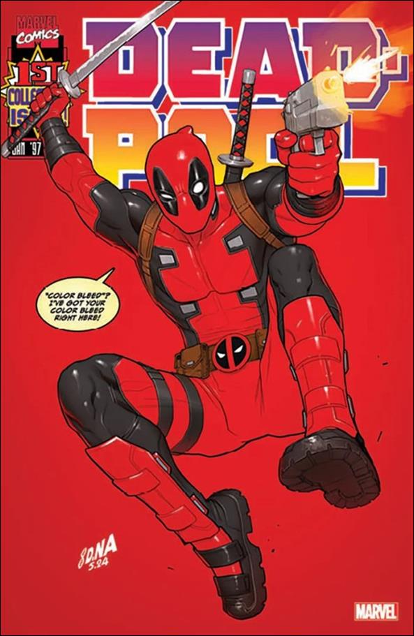 Deadpool (1997) issue 1-E Facsimile Edition David Nakayama Ex. Cover (2024)