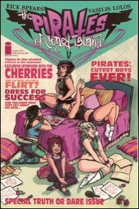 Pirates of Coney Island issue 5-B Becky Cloonan Cover