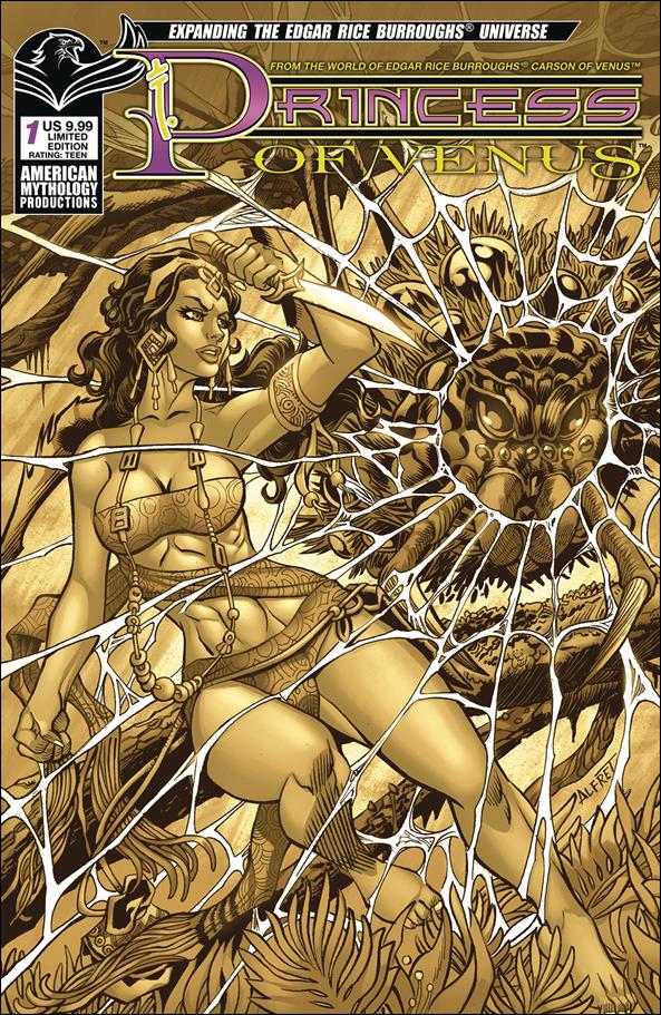 Edgar Rice Burroughs' Princess of Venus issue 1-C Alfret Le Limited Edition Cover 1/350