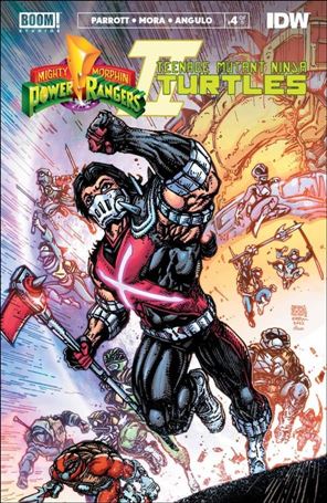 Mighty Morphin Power Rangers / Teenage Mutant Ninja Turtles II issue 4-B Eastman & Williams II Cover