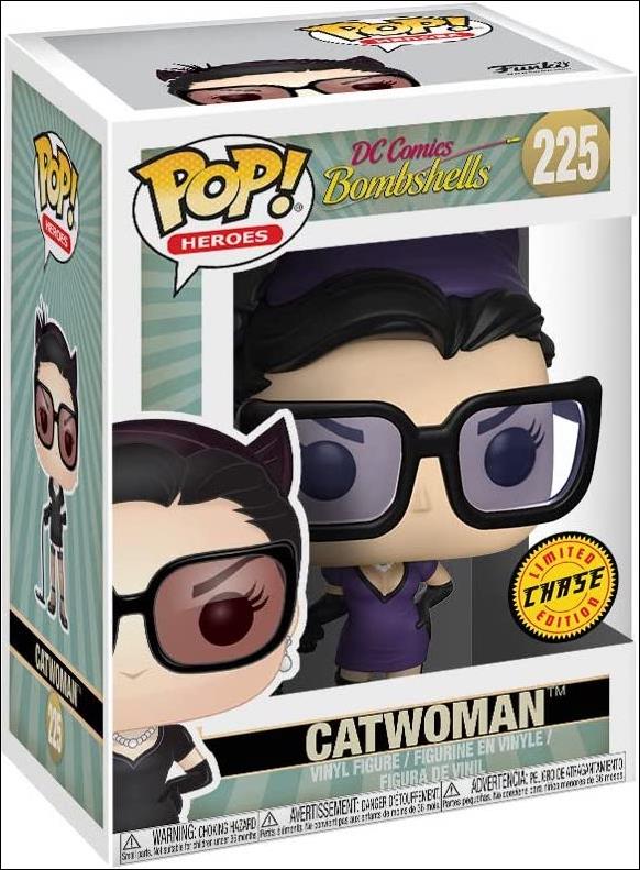 POP! Heroes figure 225-B Catwoman (Purple) Chase