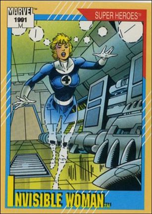 Marvel Universe: Series 2 (Base Set) card 41 Invisible Woman
