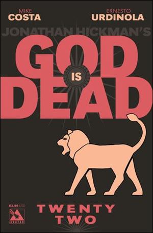 God is Dead issue 22 Jacen Burrows Standard Cover