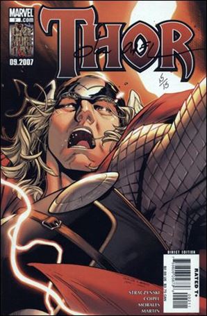 Thor (2007) issue 2-D Dynamic Forces (signed by Olivier Coipel) 1/15