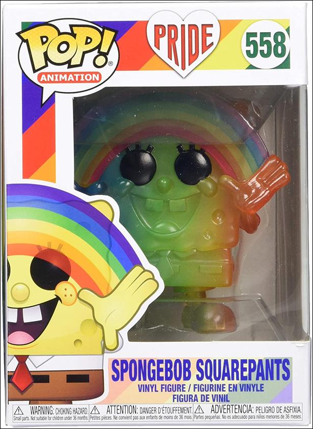 POP! Animation figure 558-C Spongebob Squarepants (w/ rainbow)