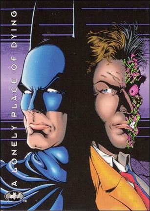 Batman: Saga of the Dark Knight (Base Set) card 59 A Lonely Place of Dying - Double Jeopardy