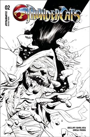 Thundercats (2024) issue 2-O Jae Lee 1:20 Line Art Cover