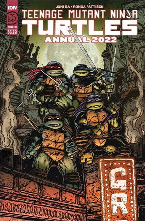 Teenage Mutant Ninja Turtles Annual issue 2022-B Kevin Eastman Cover