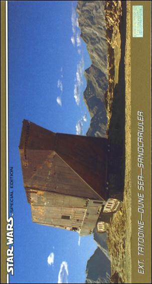 Star Wars Trilogy Special Edition Widevision  (Base Set) card 4 Ext. Tatooine - Dune Sea - Sandcrawler
