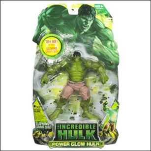 Incredible Hulk (Movie)  figure 5 Power Glow Hulk
