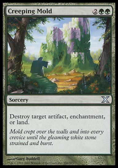 Magic the Gathering: 10th Edition (Base Set) card 258 Creeping Mold