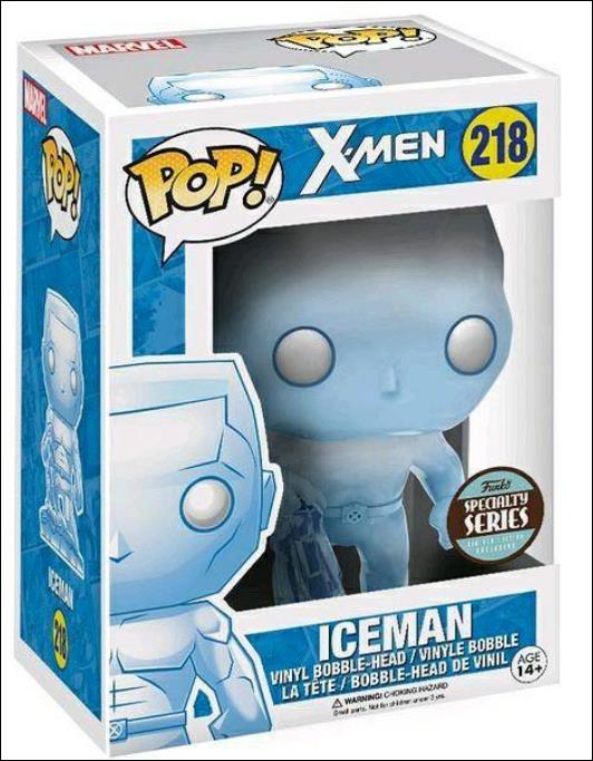 POP! Marvel figure 218 Iceman (Funko Specialty Series)