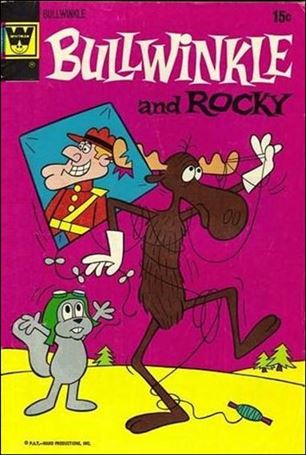 Bullwinkle and Rocky (1962) issue 7-B Whitman Cover