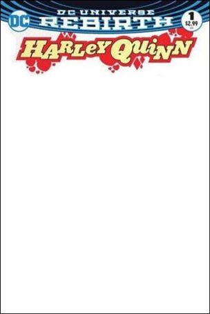 Harley Quinn (2016) issue 1-TI Frankie's Comics Blank/Sketch Cover