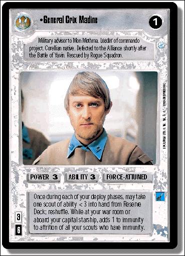 Star Wars: Endor Limited (Base Set) card 115 General Crix Madine