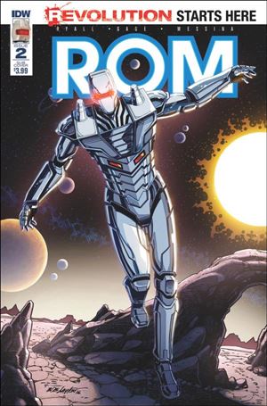 ROM (2016) issue 2-C Bob Layton Subscription Cover