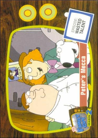 Family Guy Season Two (Base Set) card 57 Peter's Mecca